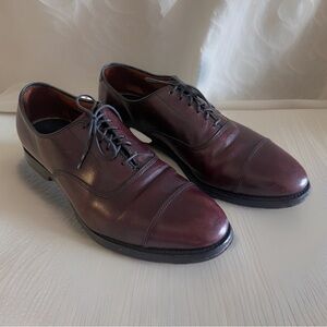 Allen Edmonds Oxford ‘Park Avenue’ Dark Chili Cap Toe Shoes 5875 - Men’s Size 9D